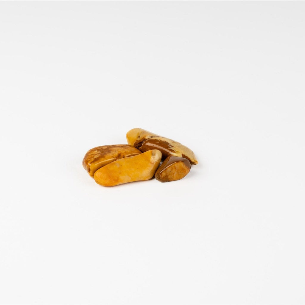 YELLOW JASPER TUMBLED STONE