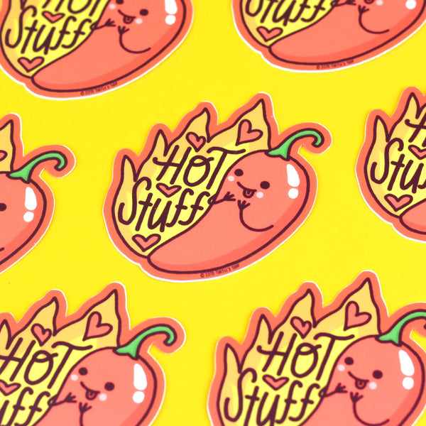HOT STUFF JALAPENO STICKER