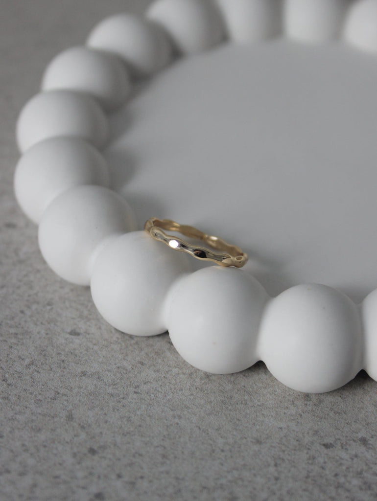GOLD PLATED ON BRASS RING