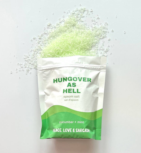 HUNGOVER AS HELL EPSOM SALT BATH SOAK