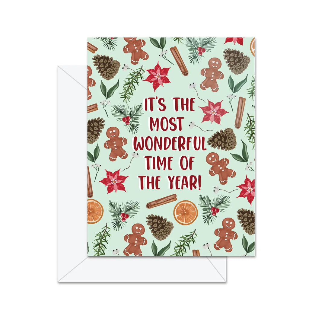 ITS THE MOST WONDERFUL TIME OF THE YEAR CARD