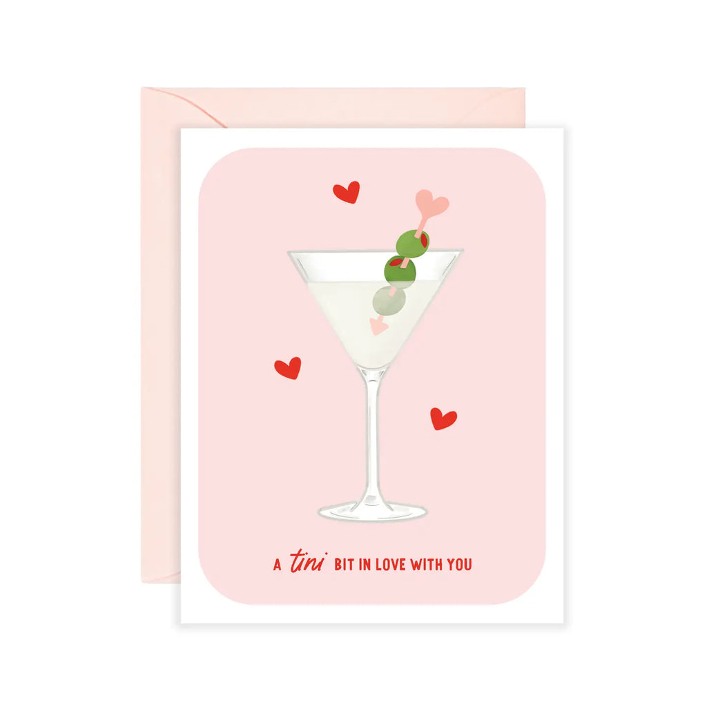 A TINI BIT IN LOVE WITH YOU CARD