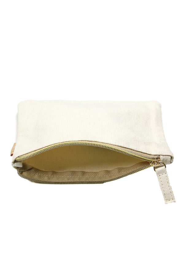 EVERYTHING WILL BE ALRIGHT CANVAS POUCH