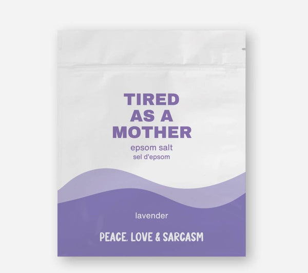 TIRED AS A MOTHER EPSOM SALT BATH SOAK