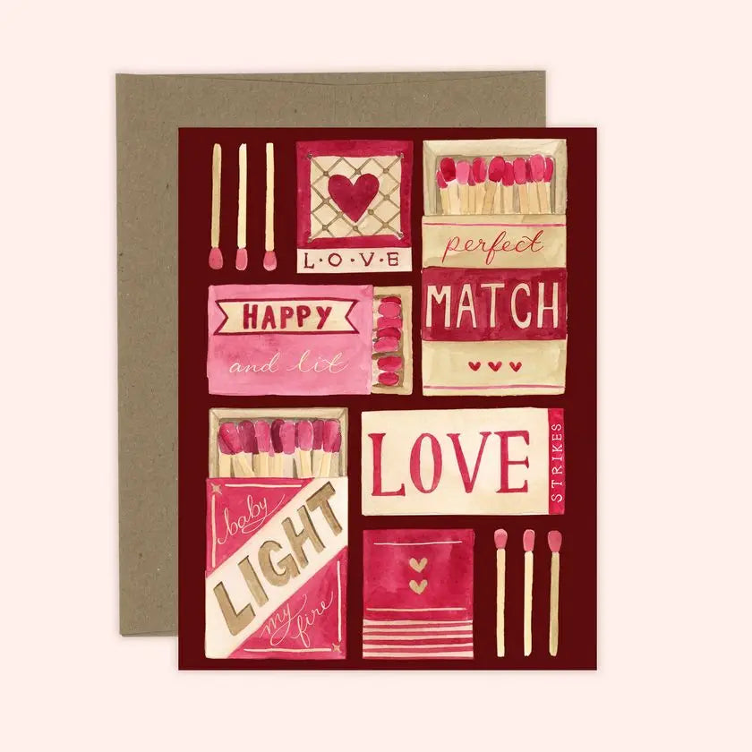 LOVE MATCHES CARD