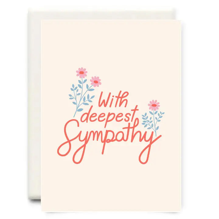 WITH THE DEEPEST SYMPATHY