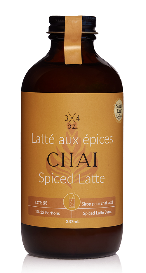 CHAI SPICED LATTE SYRUP