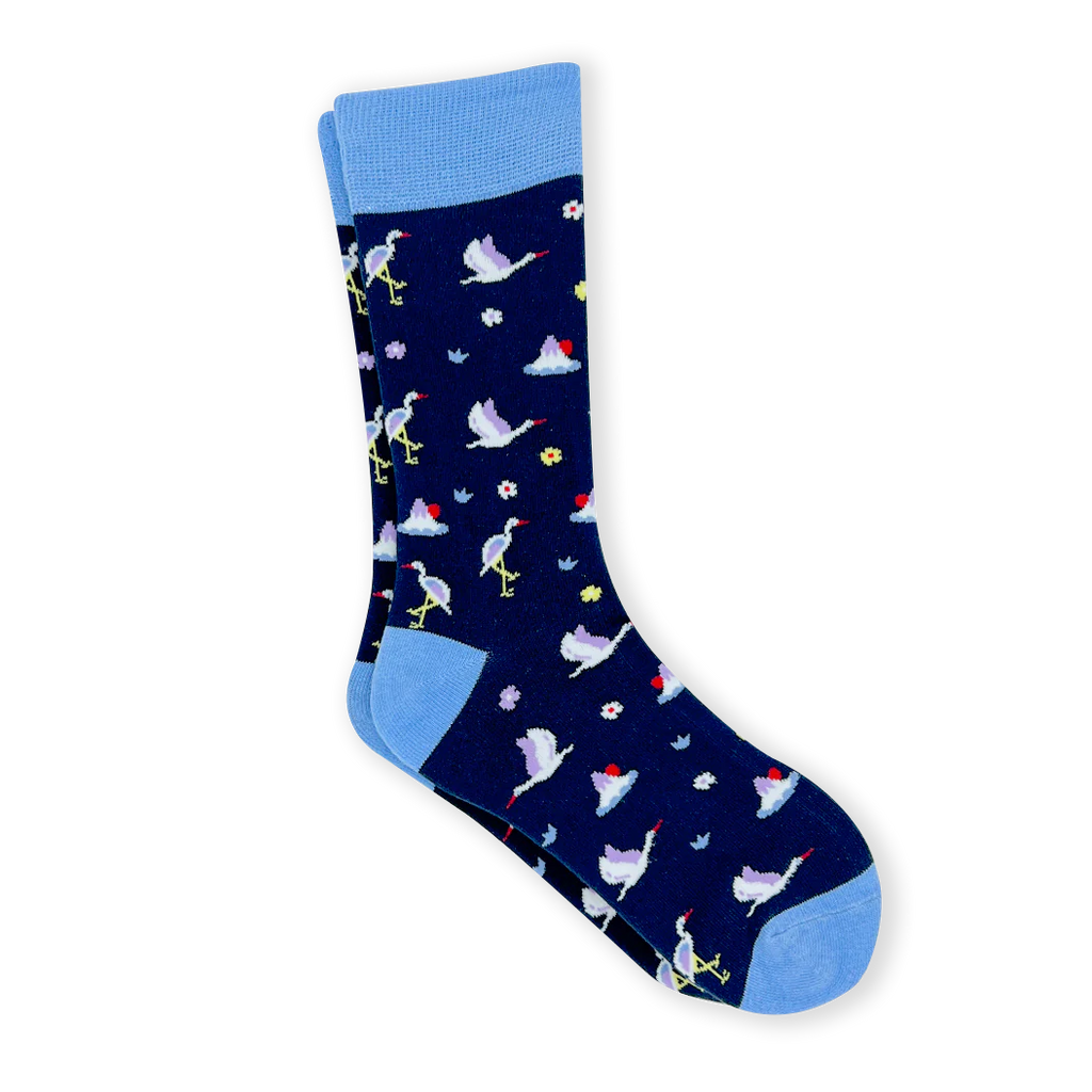 STORK & FLOWERS SOCKS