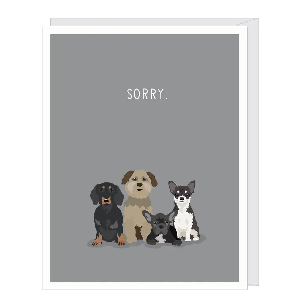 SORRY DOG CARD