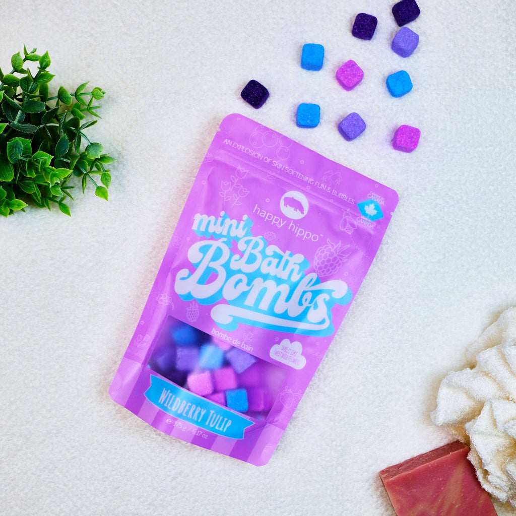 WILDBERRY TULIP - MINI BATH BOMBS GIFT BAG