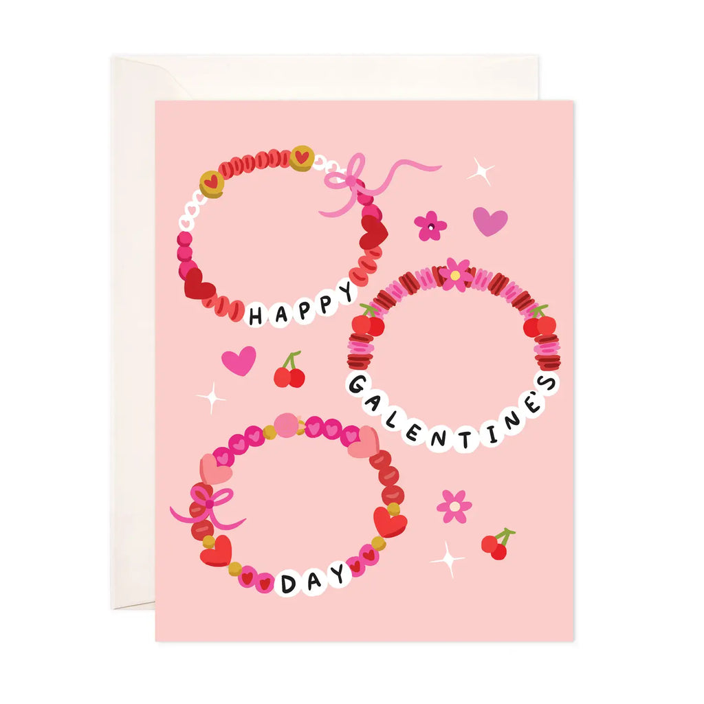 HAPPY GALENTINE'S DAY BRACELET CARD
