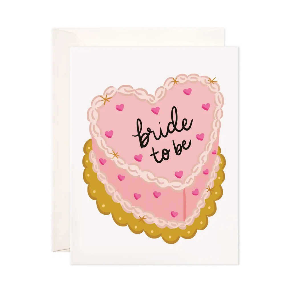 BRIDE TO BE CAKE CARD