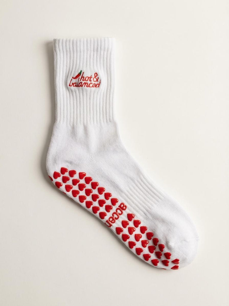HOT AND BALANCED PILATES SOCKS