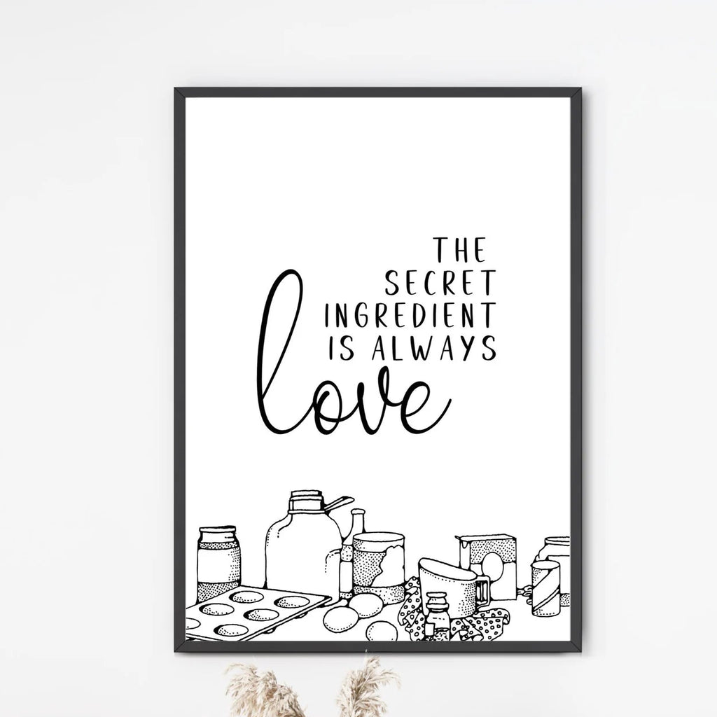 THE SECRET INGREDIENT PRINT (8.5x11)