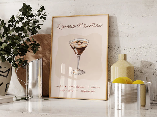 ESPRESSO MARTINI PRINT