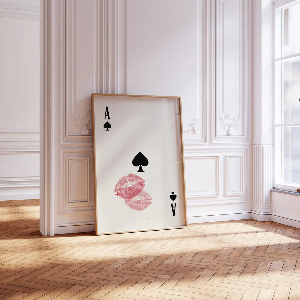 PLAYING CARD WALL PRINT