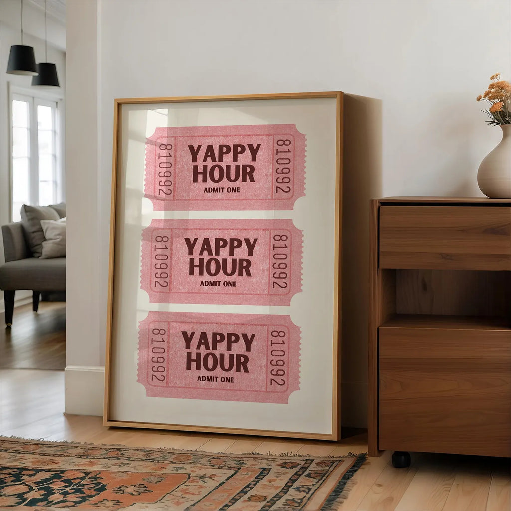 YAPPY HOUR TICKET PRINT