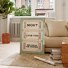 NIGHT LOVE YOU SEE YOU IN THE MORNING PRINT