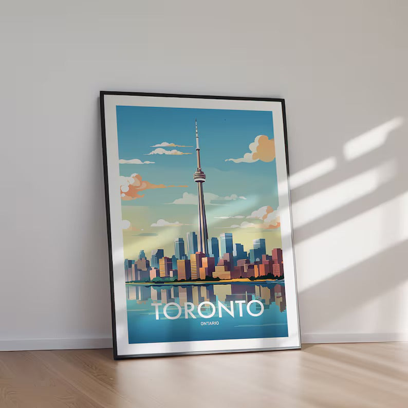 TORONTO SKYLINE PRINT