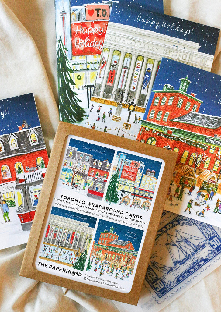 TORONTO WRAPAROUND HOLIDAY CARD PACK